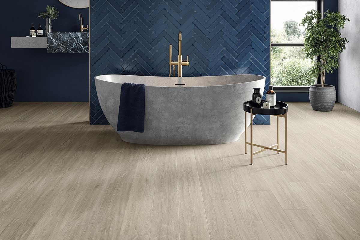 Canvas Oak Gluedown Plank Luxury Vinyl