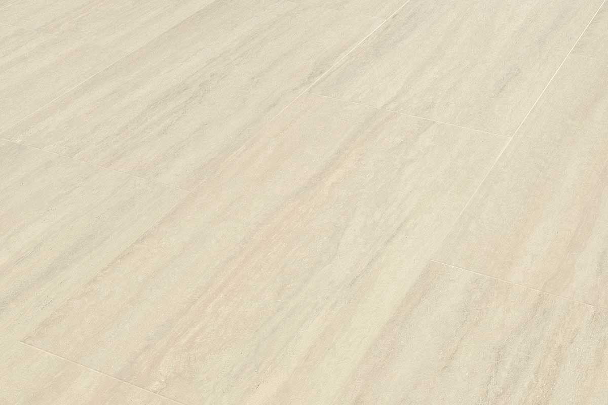 Champagne Travertino Gluedown Luxury Vinyl Tile