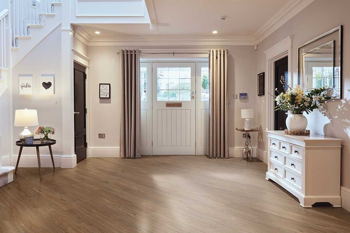 Merino Oak Gluedown Plank Luxury Vinyl