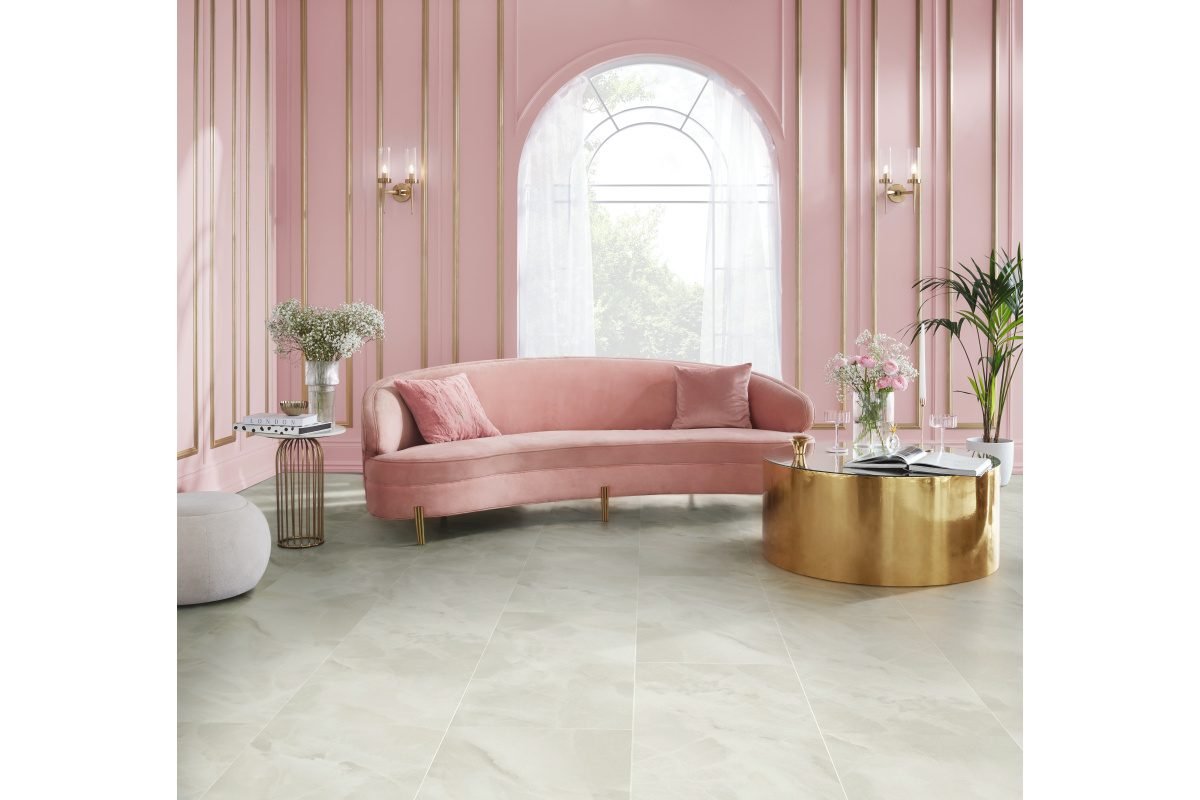 Pearl Onyx Gluedown Luxury Vinyl Tile
