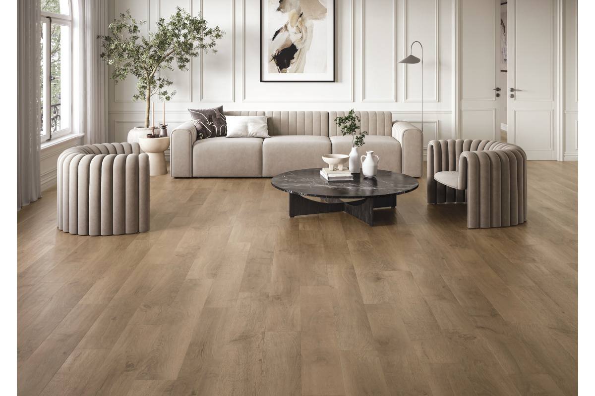 Salon Oak Gluedown Plank Luxury Vinyl