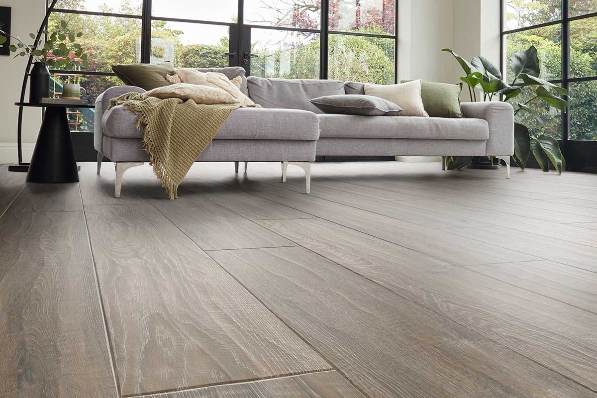 Tweed Oak Gluedown Plank Luxury Vinyl