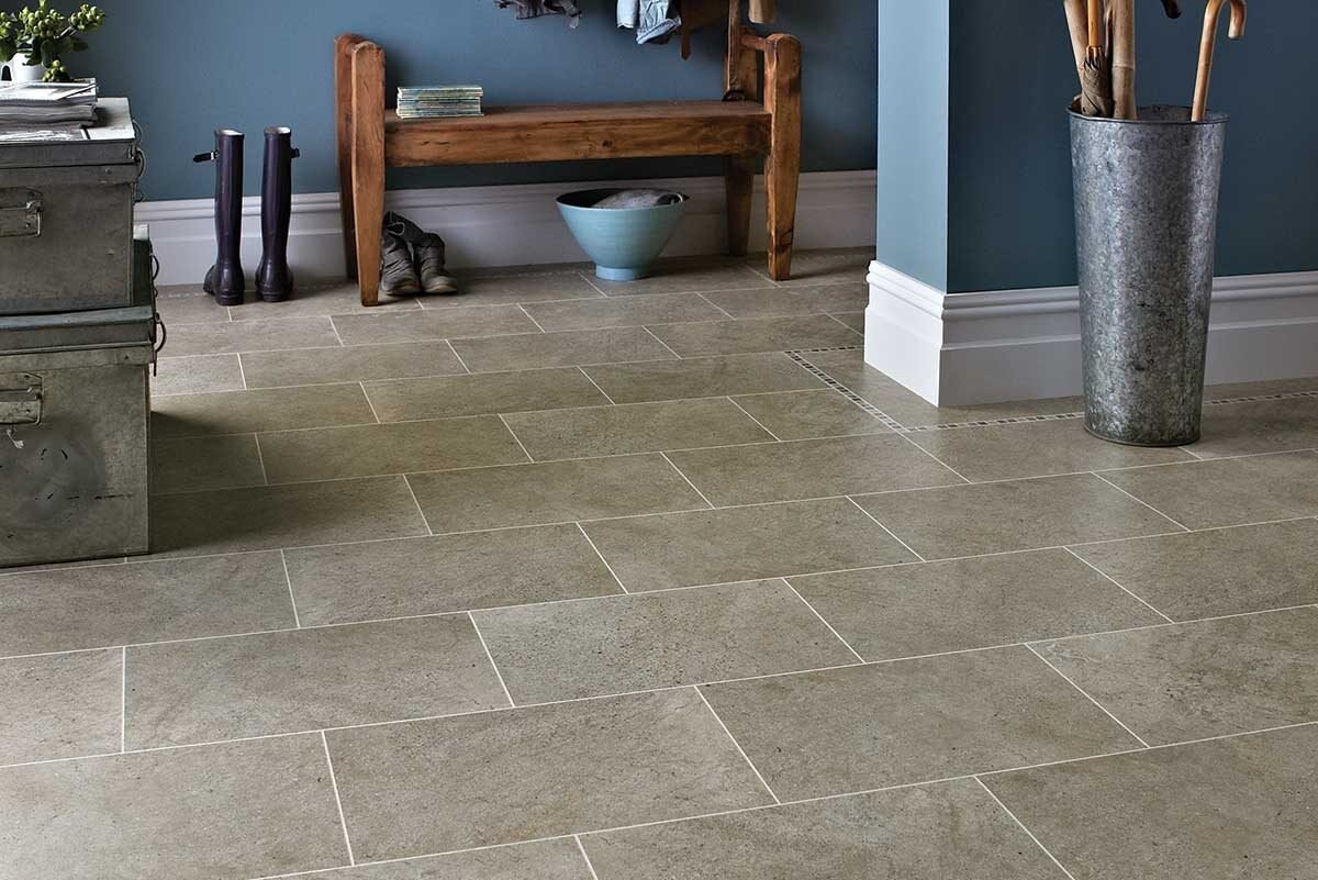 Portland Stone Gluedown LVT