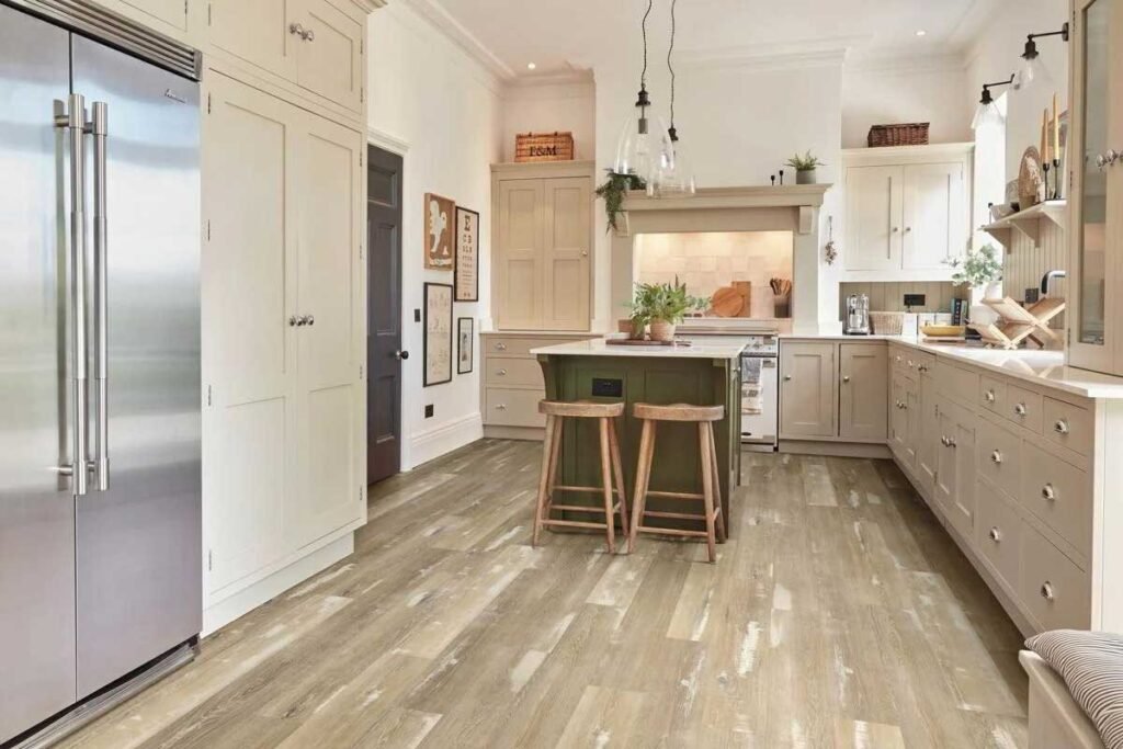 Blond Farmhouse Gluedown LVT