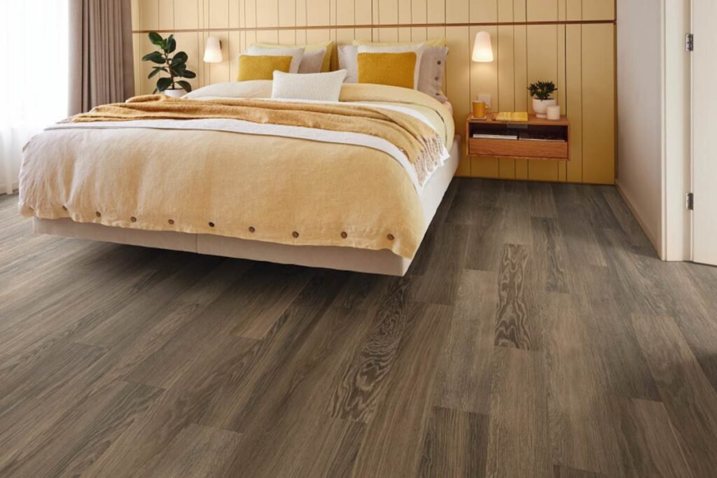 Cocoa Limed Oak Gluedown LVT