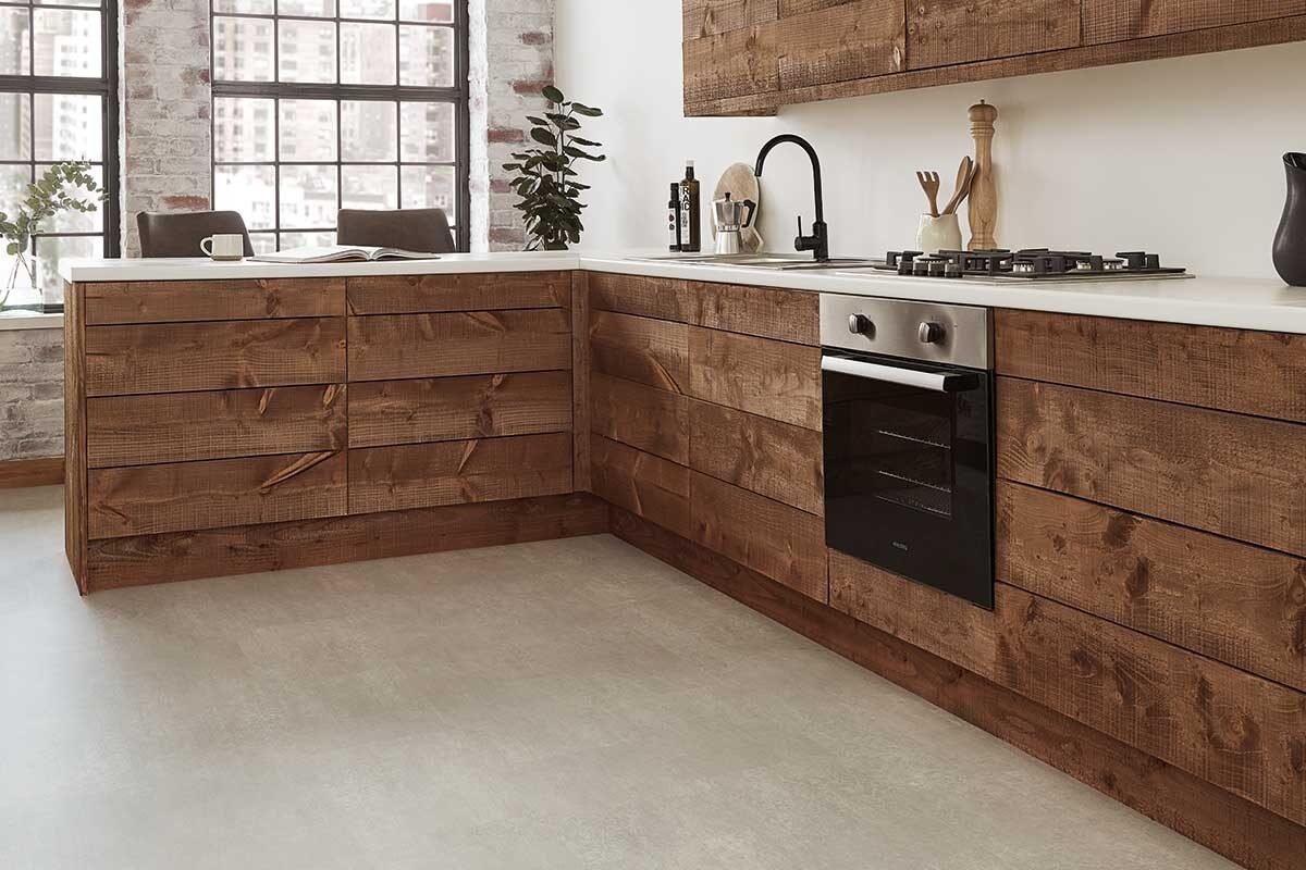Dove Grey Concrete Rigid Core Luxury Vinyl Tile