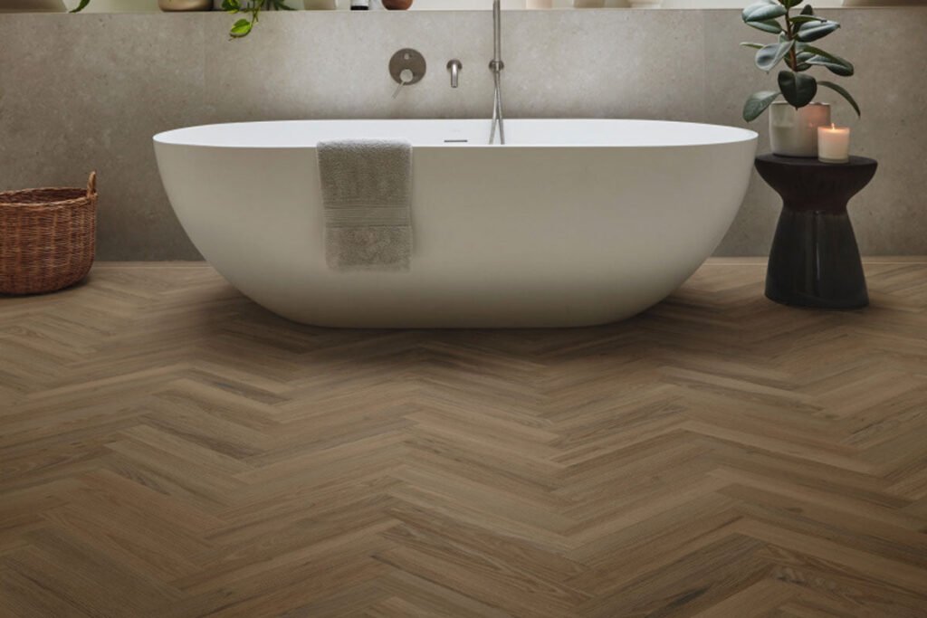 Duxbury Acacia Gluedown Herringbone