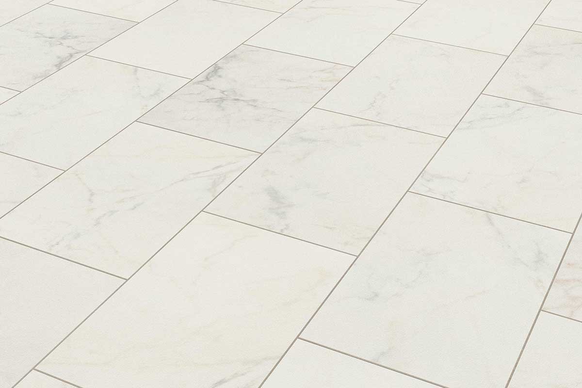 Frosted Marble Gluedown Luxury Vinyl Tile
