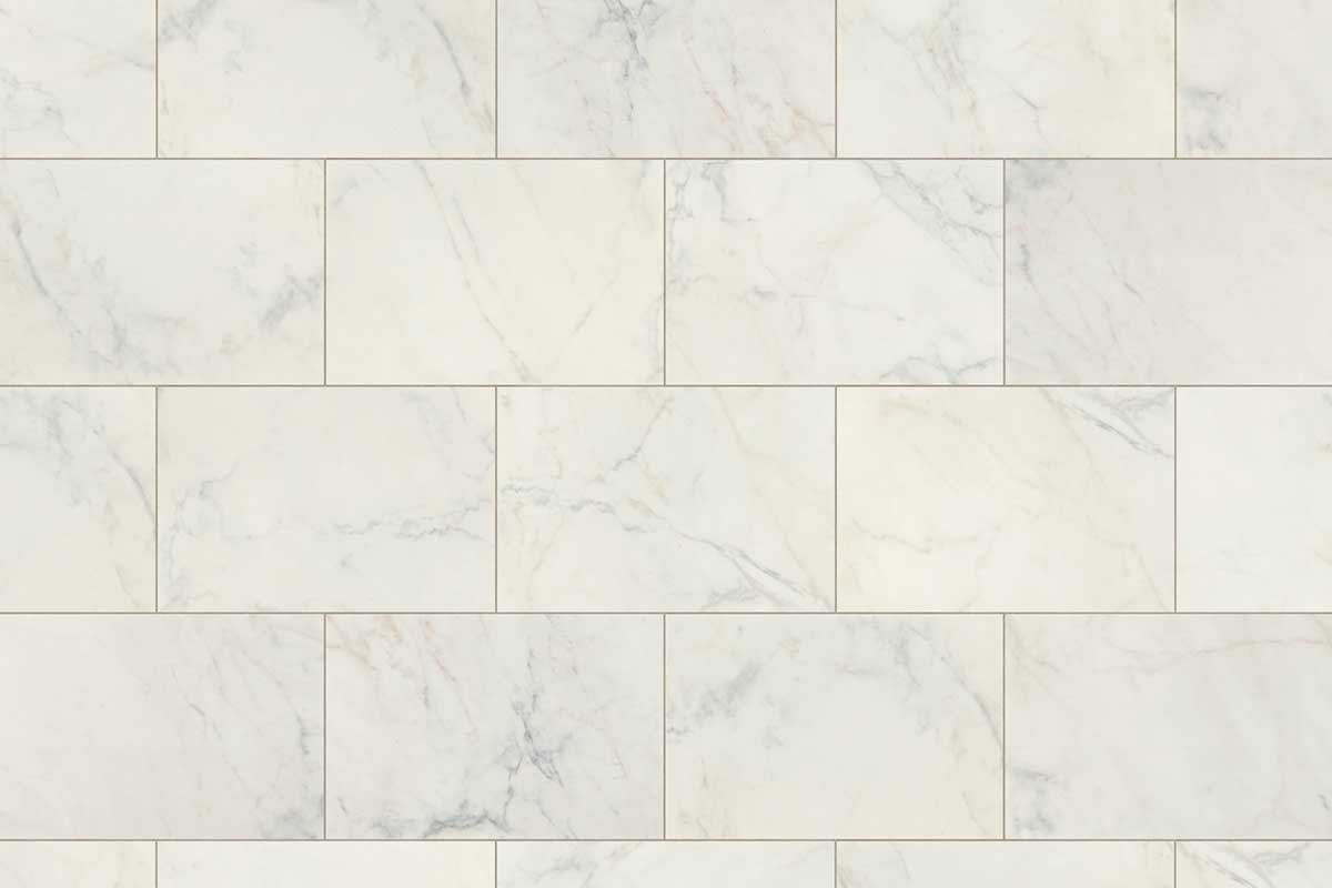 Frosted Marble Gluedown Luxury Vinyl Tile