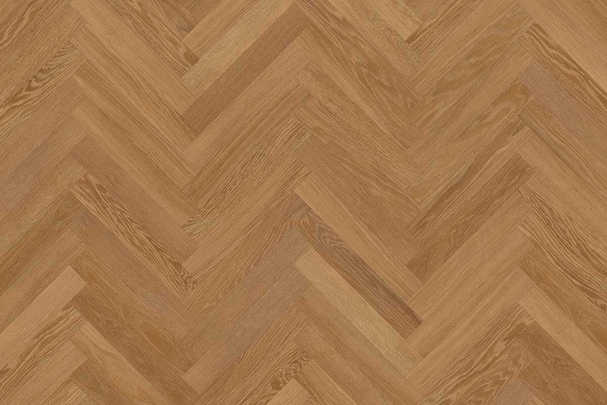 Honey Limed Oak Gluedown Herringbone LVT