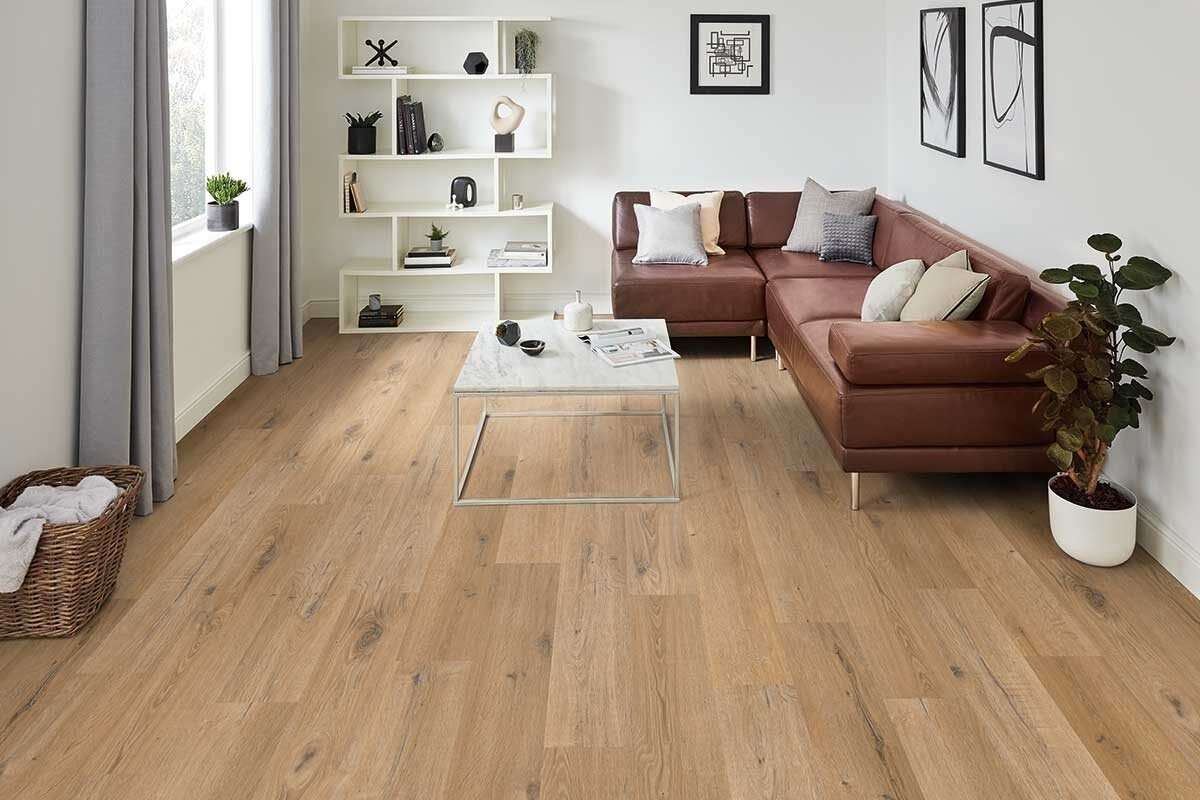 Natural Character Oak Gluedown LVT