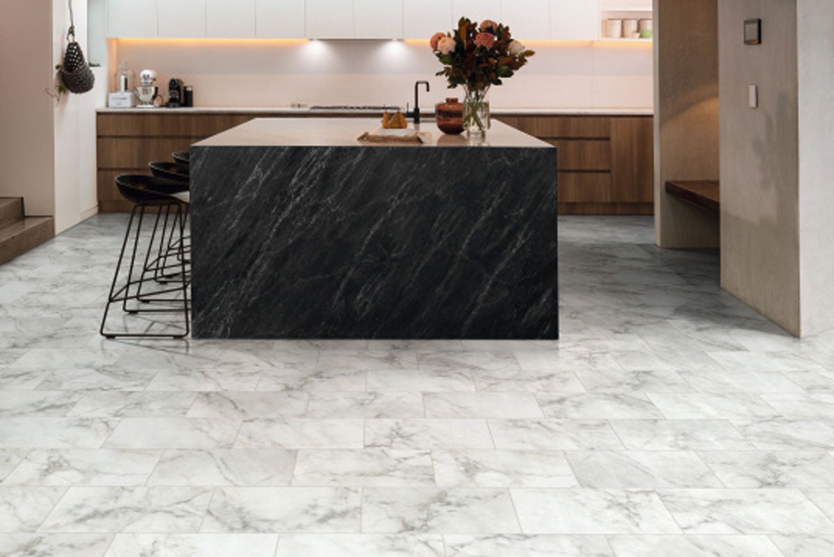 River Marble Gluedown LVT