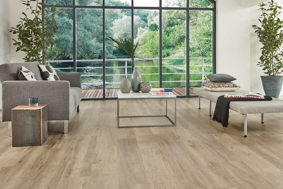Baltic Washed Oak Gluedown LVT