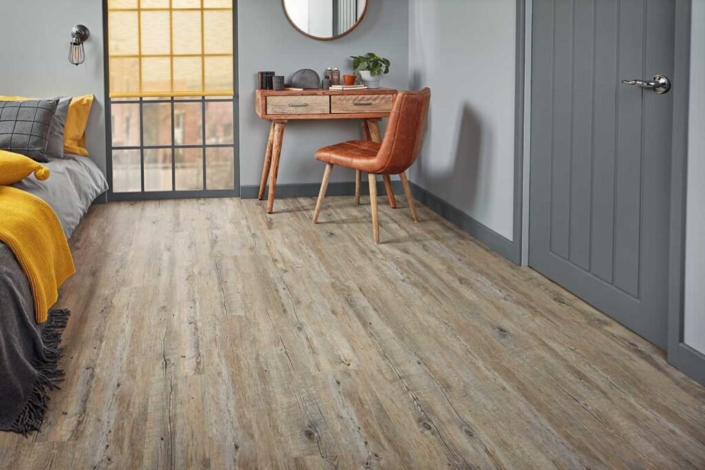 Distressed Oak Gluedown LVT